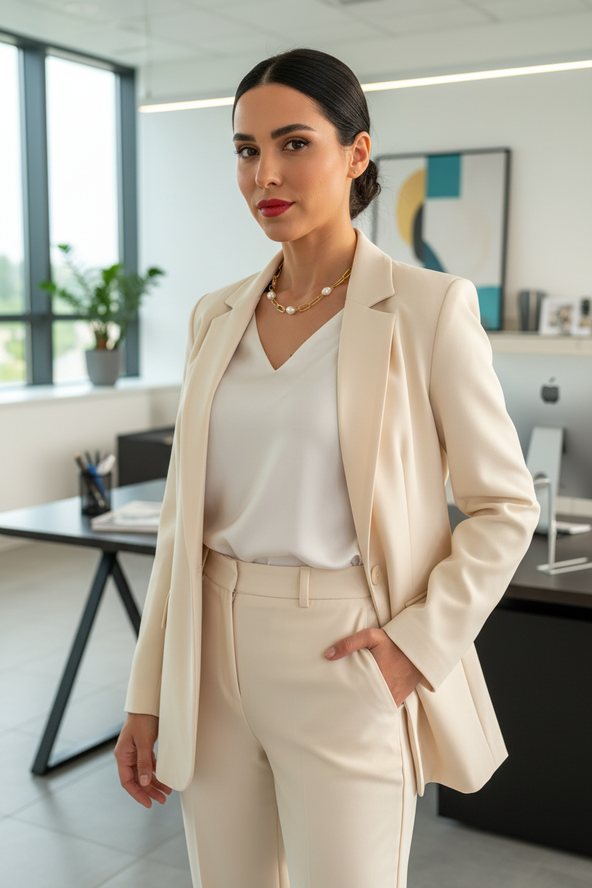 Minimalistische Perlen Halskette – Edelstahlschmuck in Gold oder Silber – Natascha Woge®