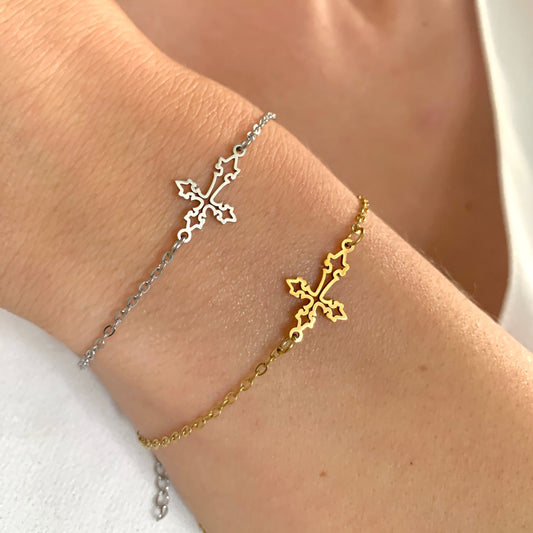 edelstahl-armband-kreuz-gold-silber-wasserfest-minimalistisch-natascha-woge