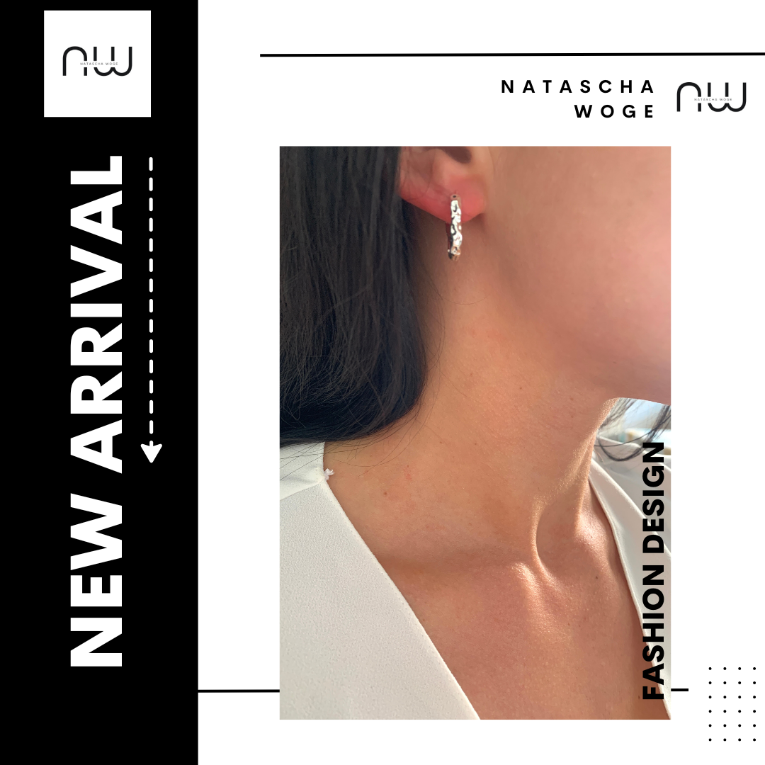 elegante-creolen-edelstahl-gehammert-design