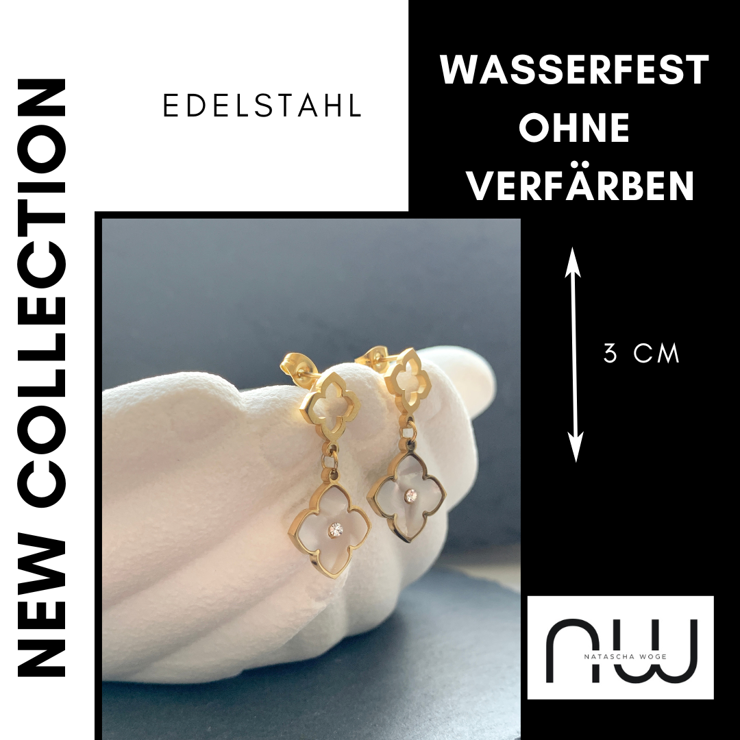 kleeblatt-creolen-edelstahl-gold-schwarz-geschenkidee-für-sie
