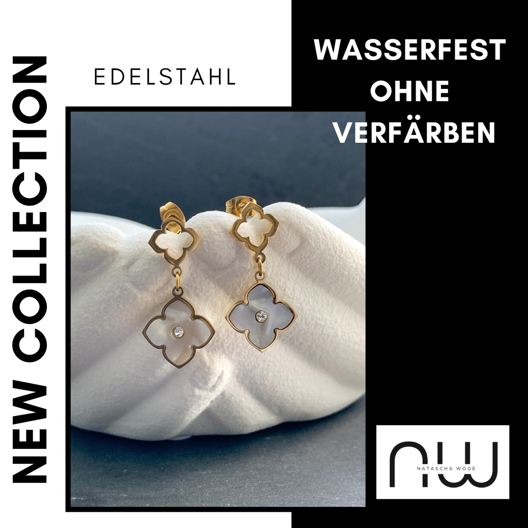 kleeblatt-ohrringe-edelstahl-gold-schwarz-perlmutt-optik-damenschmuck
