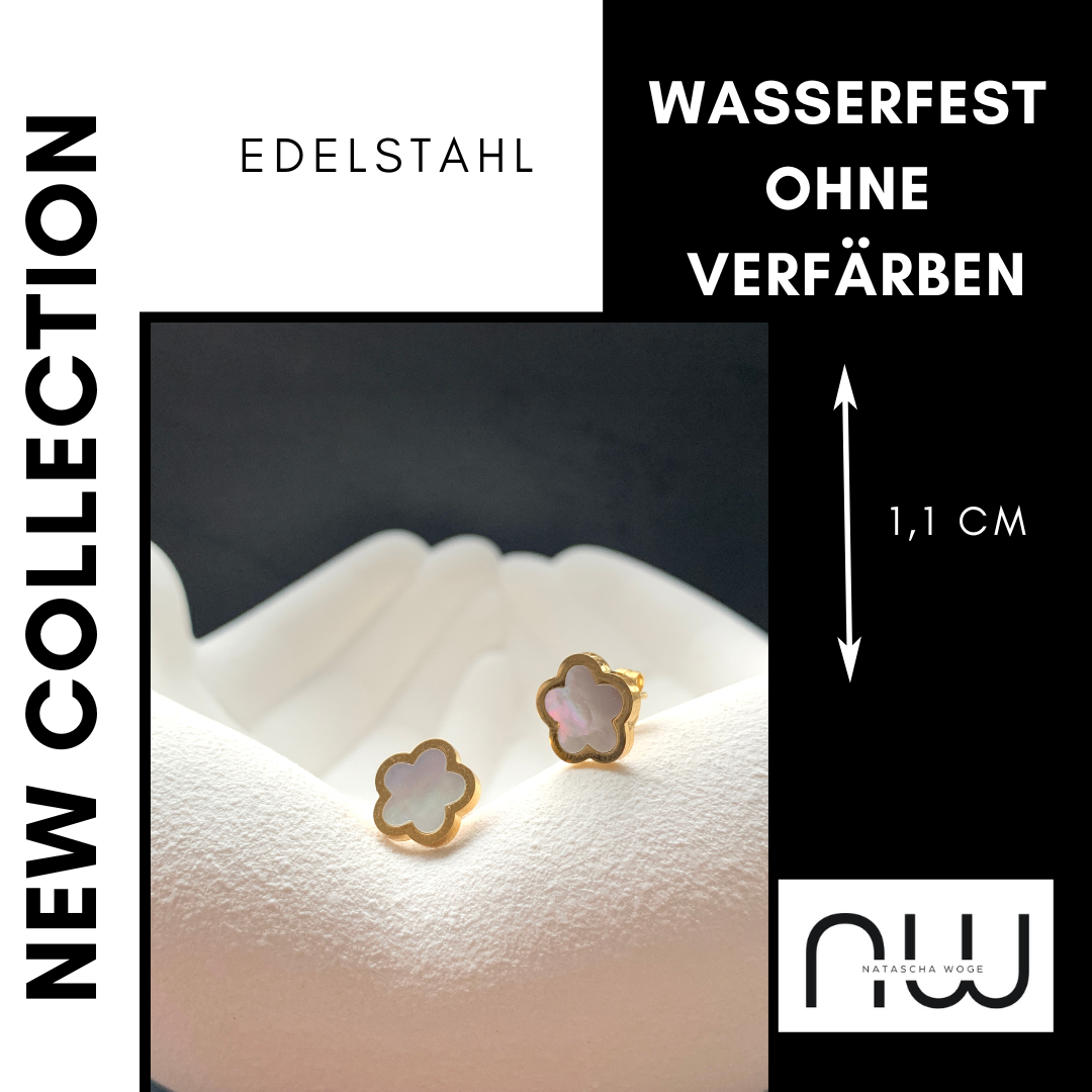 kleeblatt-stecker-edelstahl-gold-opaloptik-klein