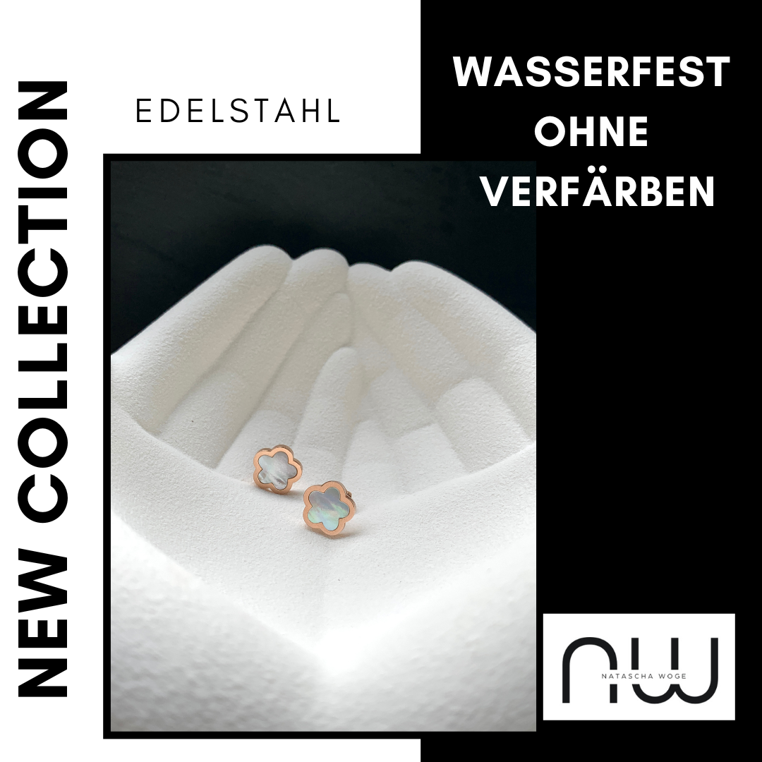 kleine-kleeblatt-stecker-edelstahl-gold-wasserfest