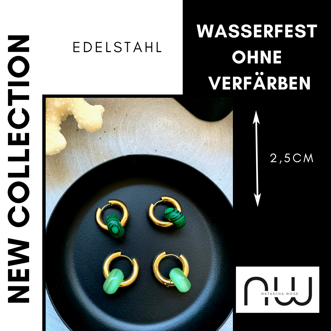 minimalistische-creolen-gold-gruen-edelstahl-ohrringe