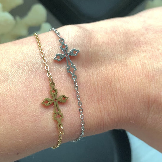 hochwertiger-edelstahlschmuck-armband-kreuz-gold-silber-natascha-woge