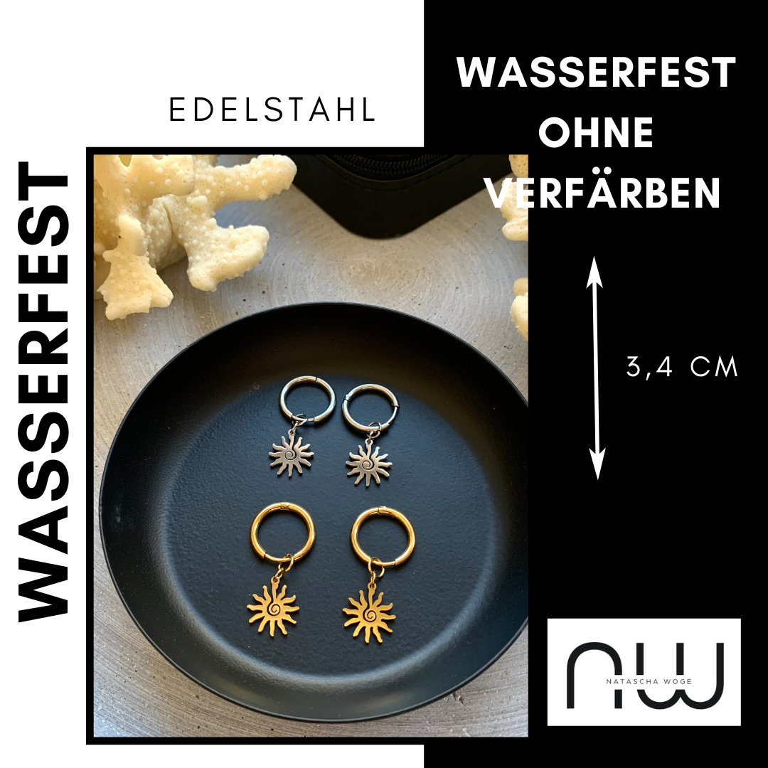 sonnen-ohrringe-edelstahl-wasserfest-gold-silber