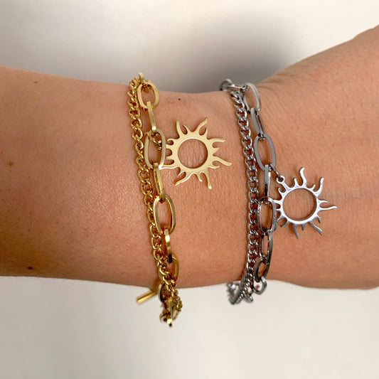 sonnenarmband-edelstahl-gold-silber-getragen-layering-damenschmuck-natascha-woge