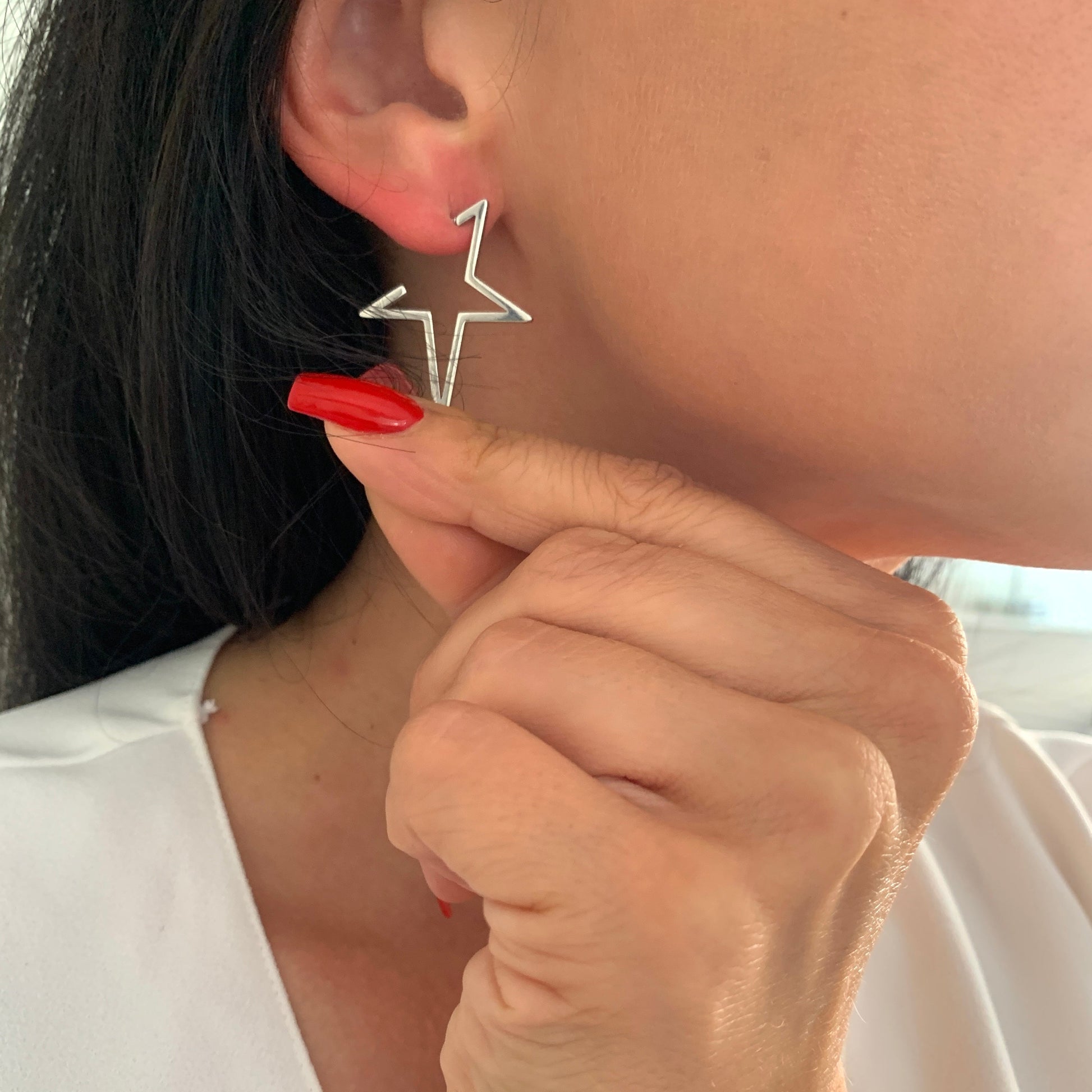 stern-blitz-ohrringe-edelstahl-silber-gold-wasserfest-damen-schmuck